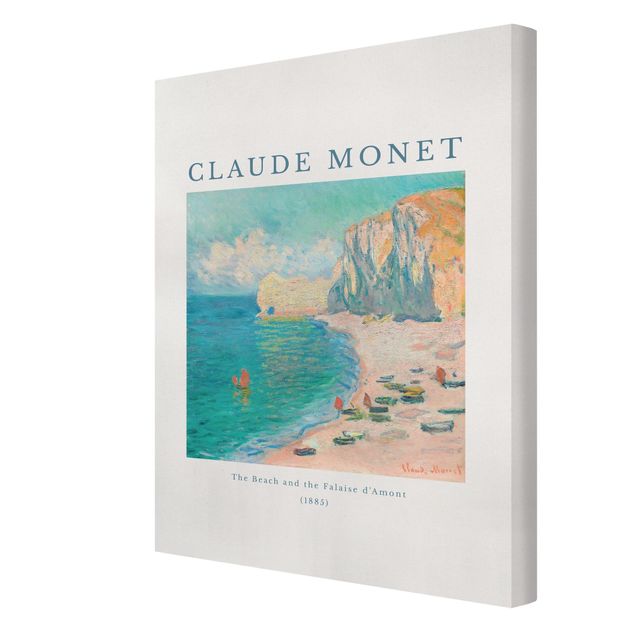Wandbilder Natur Claude Monet - Der Strand