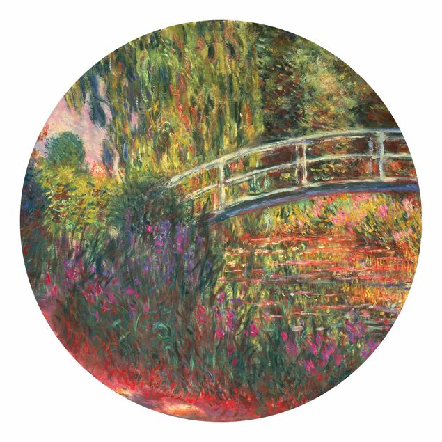 Wald Tapete Claude Monet - Japanische Brücke im Garten von Giverny