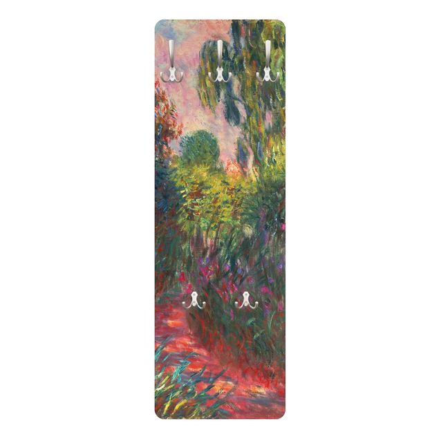 Garderobe Blume Claude Monet - Japanische Brücke im Garten von Giverny