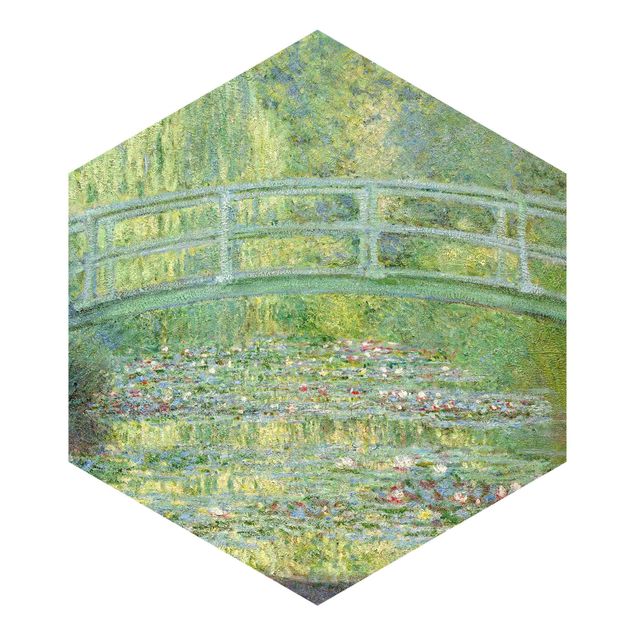 moderne Fototapete Claude Monet - Japanische Brücke