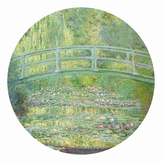 Tapete Hund Claude Monet - Japanische Brücke