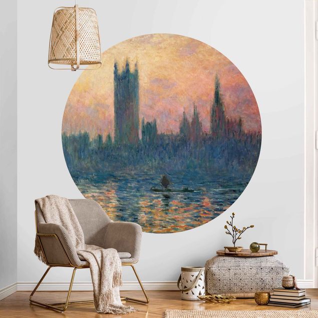 Wanddeko Küche Claude Monet - London Sonnenuntergang