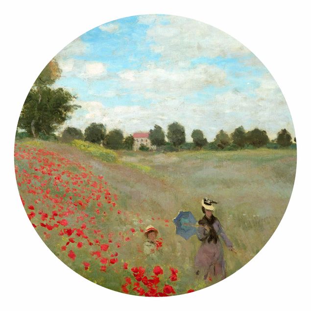 Kunststile Claude Monet - Mohnfeld bei Argenteuil