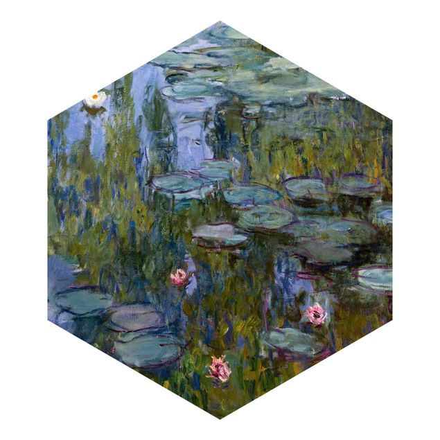 Fototapete modern Claude Monet - Seerosen (Nympheas)
