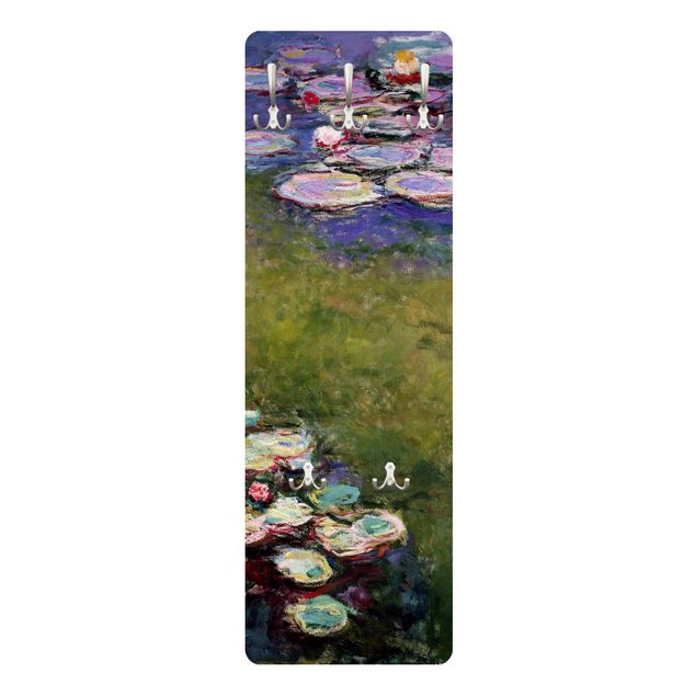 Wandgarderoben Grün Claude Monet - Seerosen