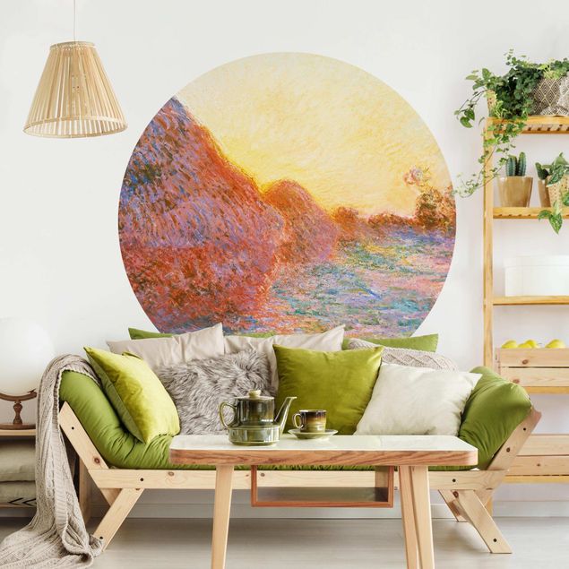 Wanddeko Küche Claude Monet - Strohschober