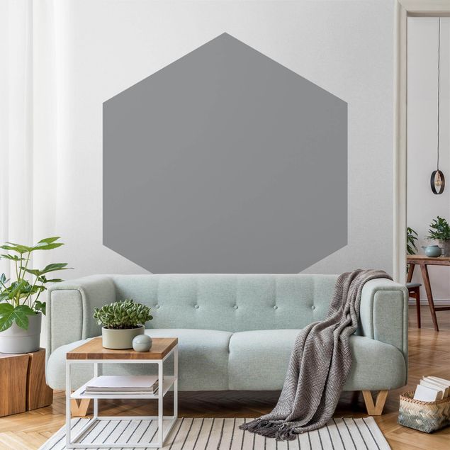 Hexagon Tapete Colour Cool Grey