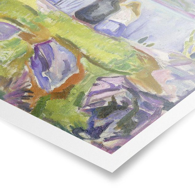 Kunstkopie Poster Edvard Munch - Frühling
