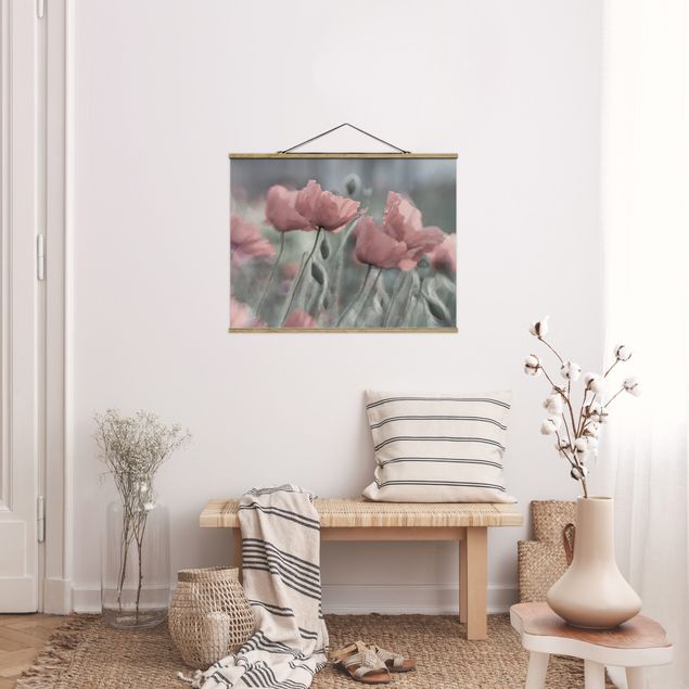 Wandbilder Floral Malerische Mohnblumen