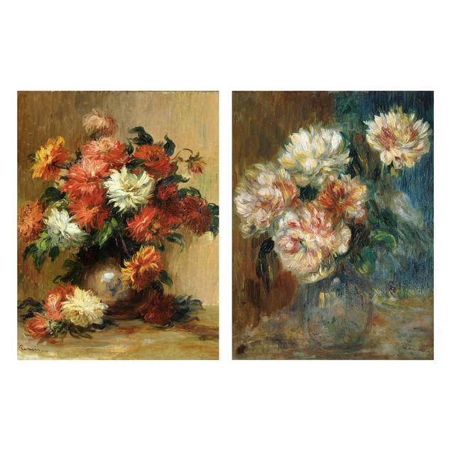 Wandbilder Floral Auguste Renoir - Blumenvasen