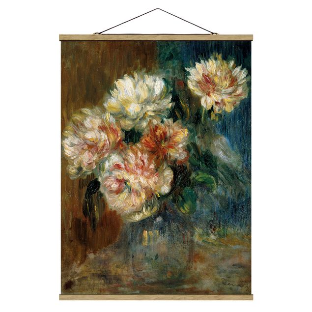 Wandbilder Floral Auguste Renoir - Vase Pfingstrosen