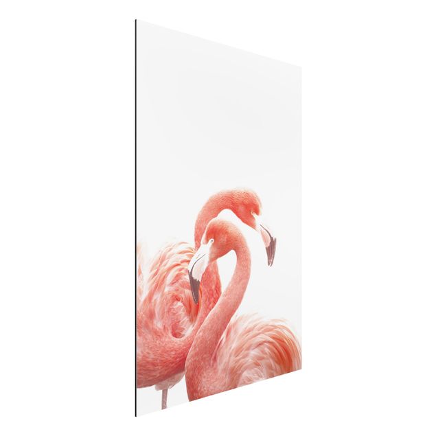 Wanddeko Küche Zwei Flamingos
