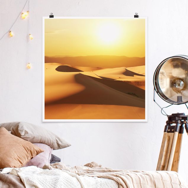 Wandbilder Landschaften Die Wüste Saudi Arabiens