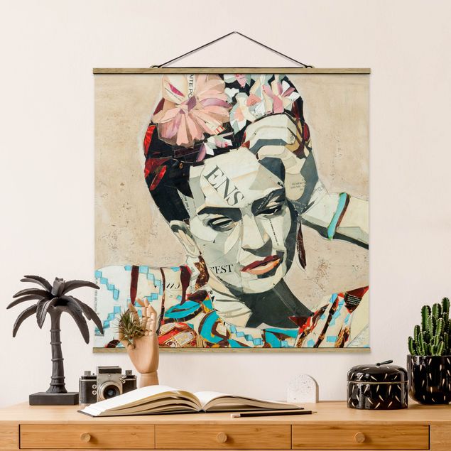 Küchen Deko Frida Kahlo - Collage No.1