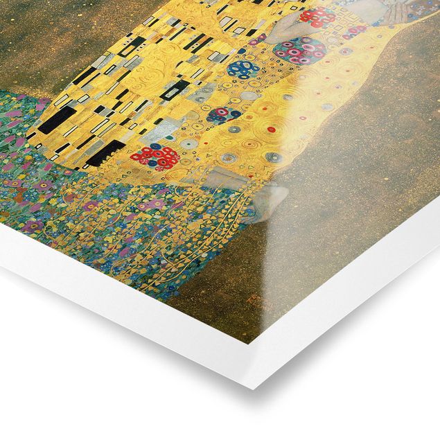Kunstkopie Poster Gustav Klimt - Der Kuß