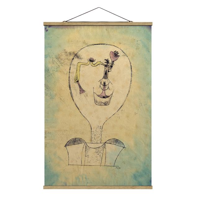 Wandbilder Abstrakt Paul Klee - Die Knospe