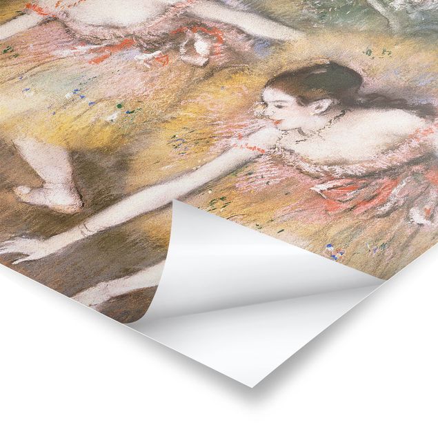 Wandbilder Portrait Edgar Degas - Verbeugende Ballerinen
