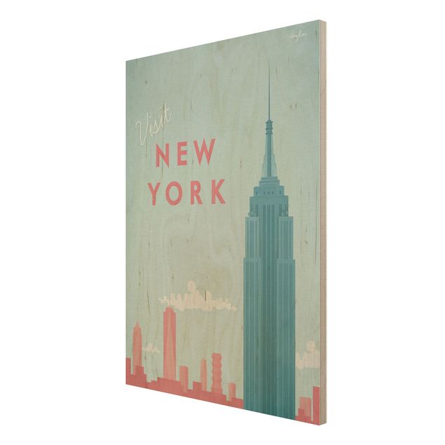 Henry Rivers Kunstdrucke Reiseposter - New York