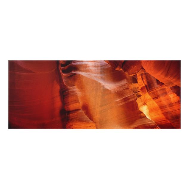 Spritzschutz Glas - Antelope Canyon - Panorama - 5:2
