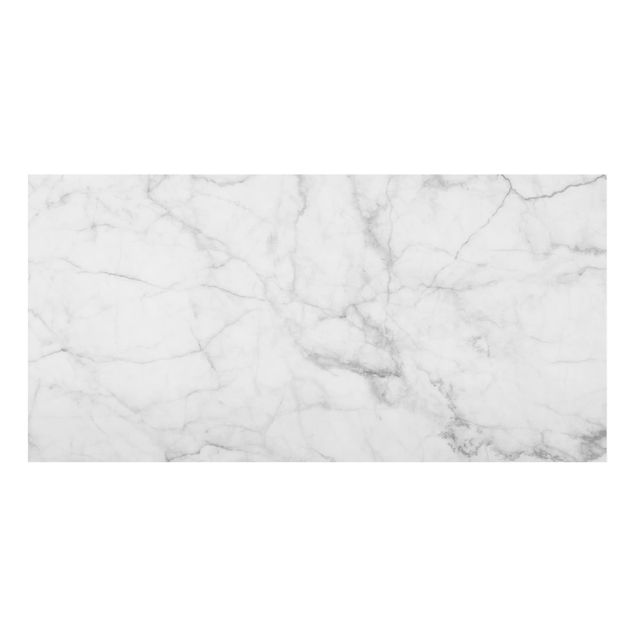 Küchenspiegel Glas Bianco Carrara