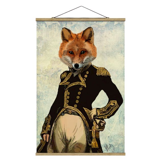 Wandbilder Tiere Tierportrait - Fuchsadmiral