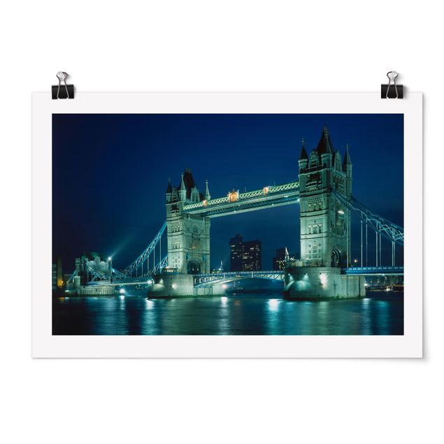 Wandbilder 3D Tower Bridge