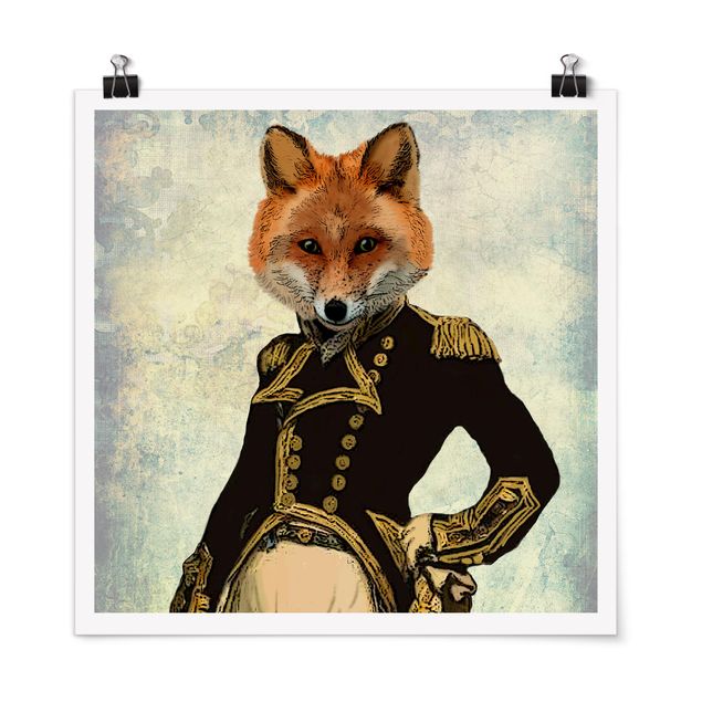 Poster Tiere Tierportrait - Fuchsadmiral