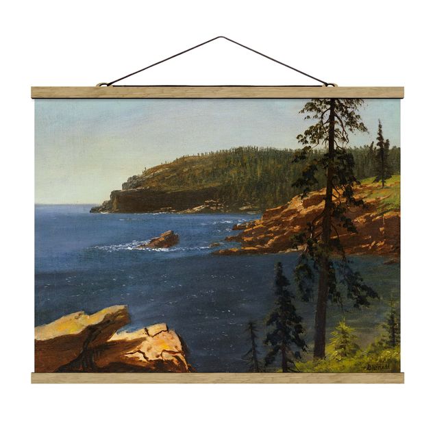Wandbilder Landschaften Albert Bierstadt - California Coast