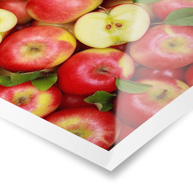 Poster bestellen Saftige Äpfel
