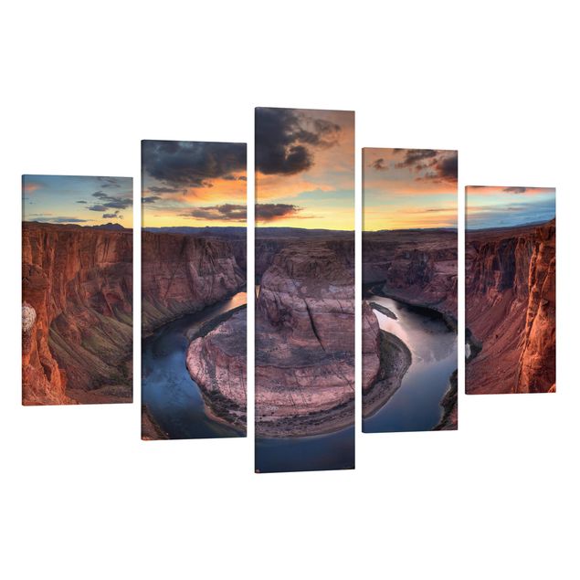 Wandbilder Berge Colorado River Glen Canyon