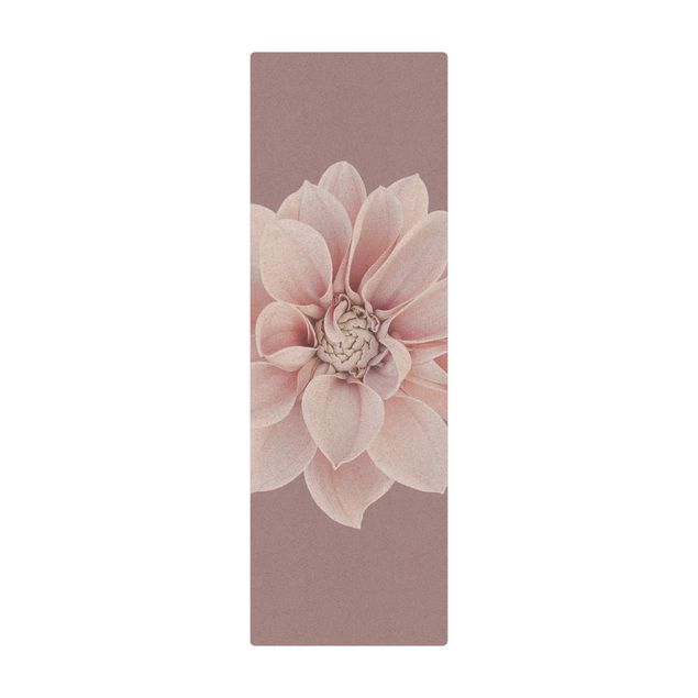 Kleine Teppiche Dahlie Blume Lavendel Weiß Rosa
