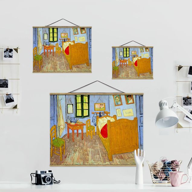 Wandbilder Kunstdrucke Vincent van Gogh - Schlafzimmer in Arles