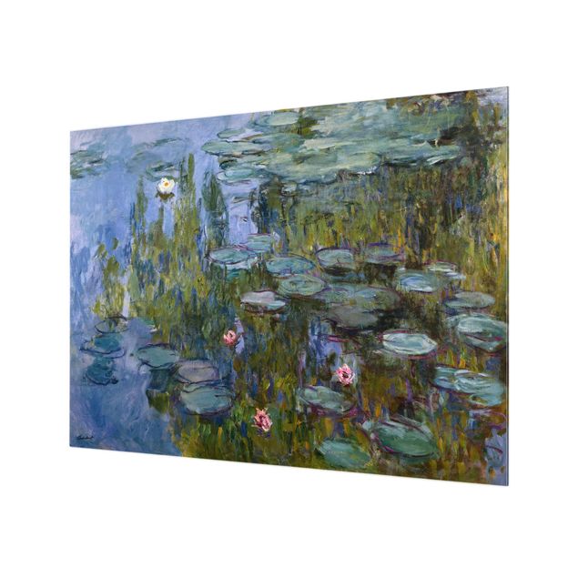 Glasrückwand Küche Claude Monet - Seerosen (Nympheas)