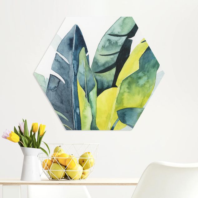 Wandbilder Floral Tropisches Blattwerk - Banane