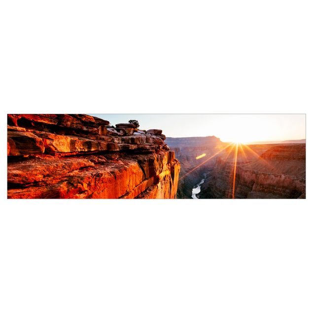 Klebefolien Sonne im Grand Canyon