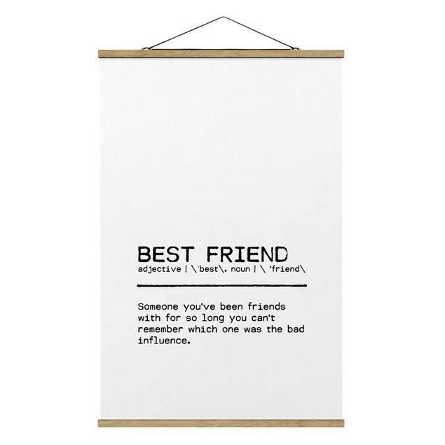 Wandbilder Definition Best Friend