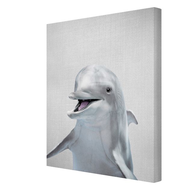 Wandbilder Modern Delfin Diddi