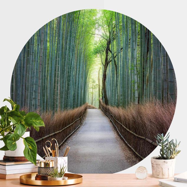Küche Dekoration Der Weg durch den Bambus