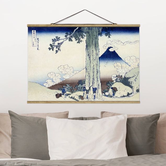 Wandbilder Berlin Katsushika Hokusai - Mishima Pass in der Provinz Kai