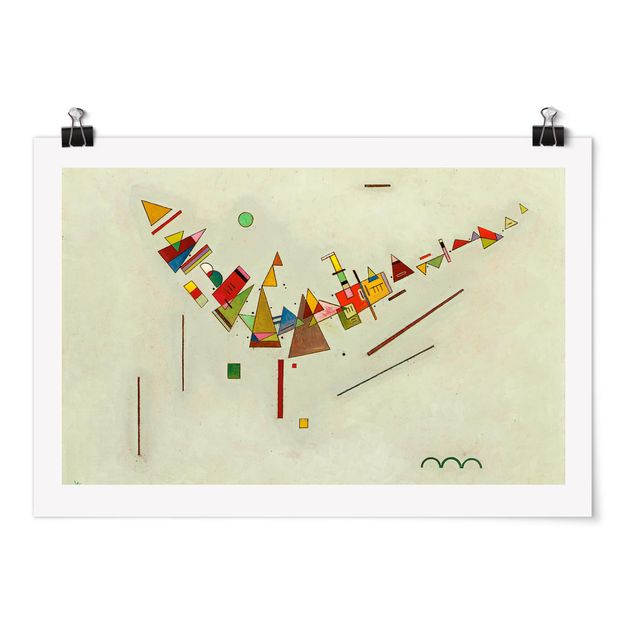 Kunstdrucke Poster Wassily Kandinsky - Winkelschwung