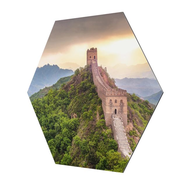 Wandbilder Modern Die unendliche Mauer von China