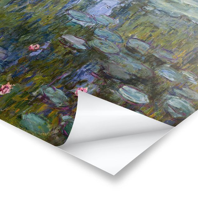 Wandbilder Floral Claude Monet - Seerosen (Nympheas)