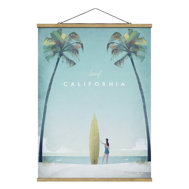 Wandbilder Meer Reiseposter - California