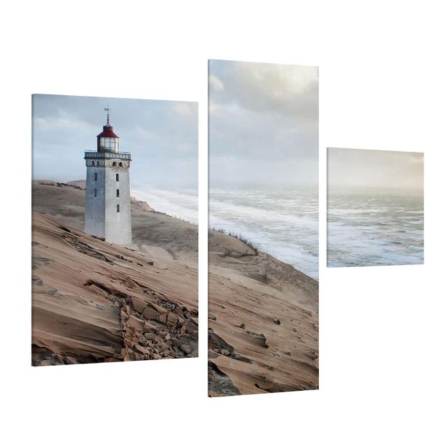 Wandbilder Landschaften Leuchtturm in Dänemark