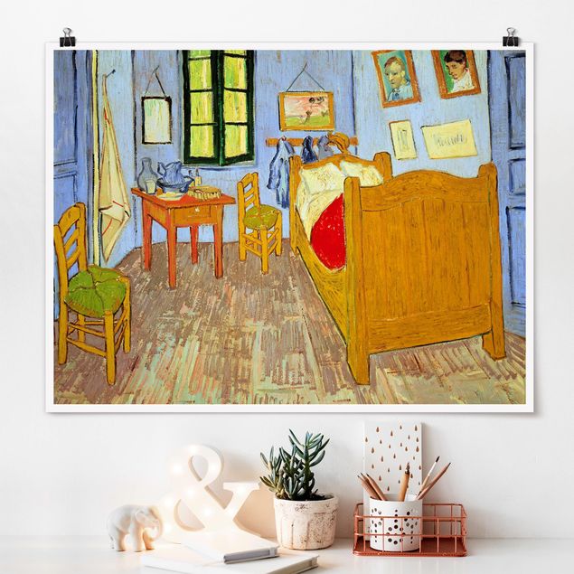 Wanddeko Küche Vincent van Gogh - Schlafzimmer in Arles