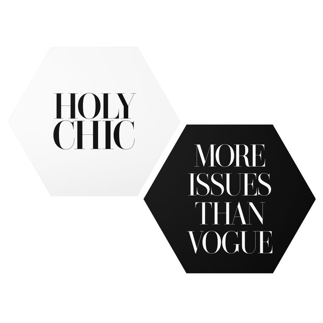 Foto auf Hartschaumplatte Holy Chic & Vogue