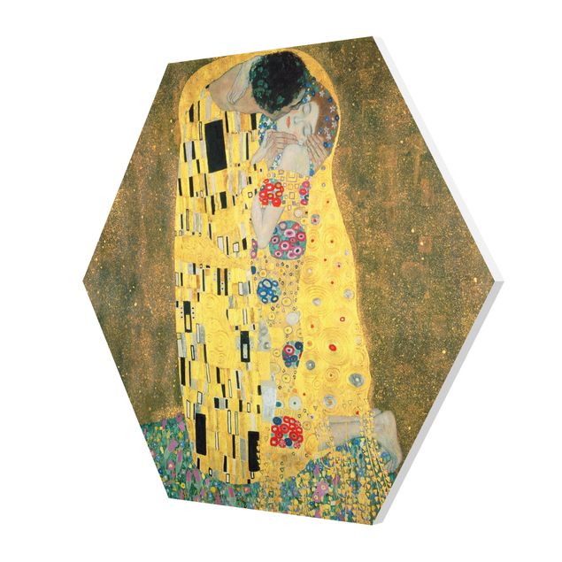 Wandbilder Liebe Gustav Klimt - Der Kuß