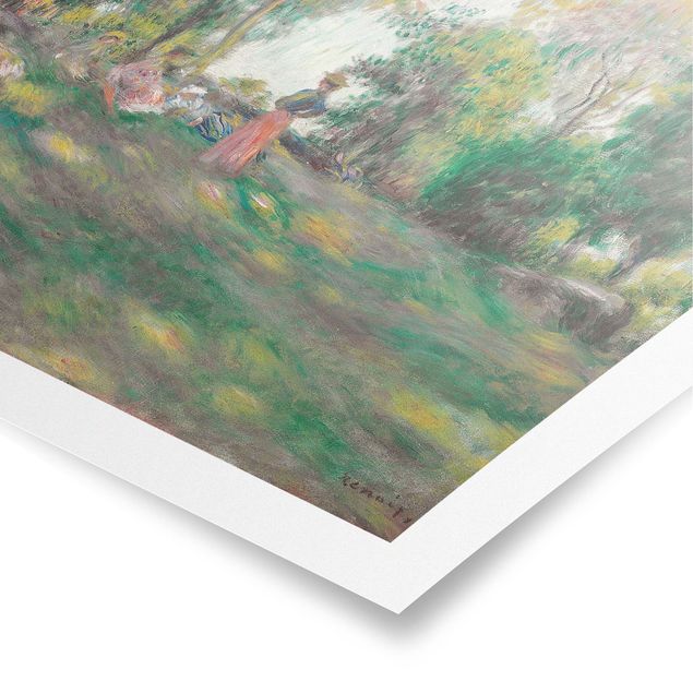 Wandbilder Landschaften Auguste Renoir - Landschaft mit Figuren