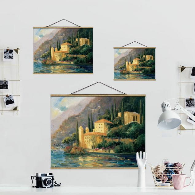 Wandbilder Modern Italienische Landschaft - Landhaus