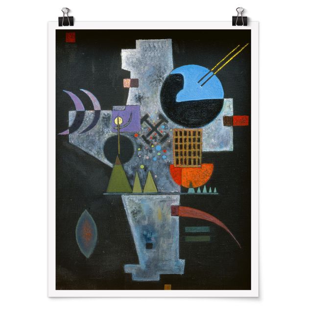 Kunstdrucke Poster Wassily Kandinsky - Kreuzform